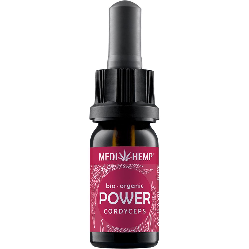 BIO Power Cordyceps militaris & Hanf Medihemp Tro. 10 ml Tropfen