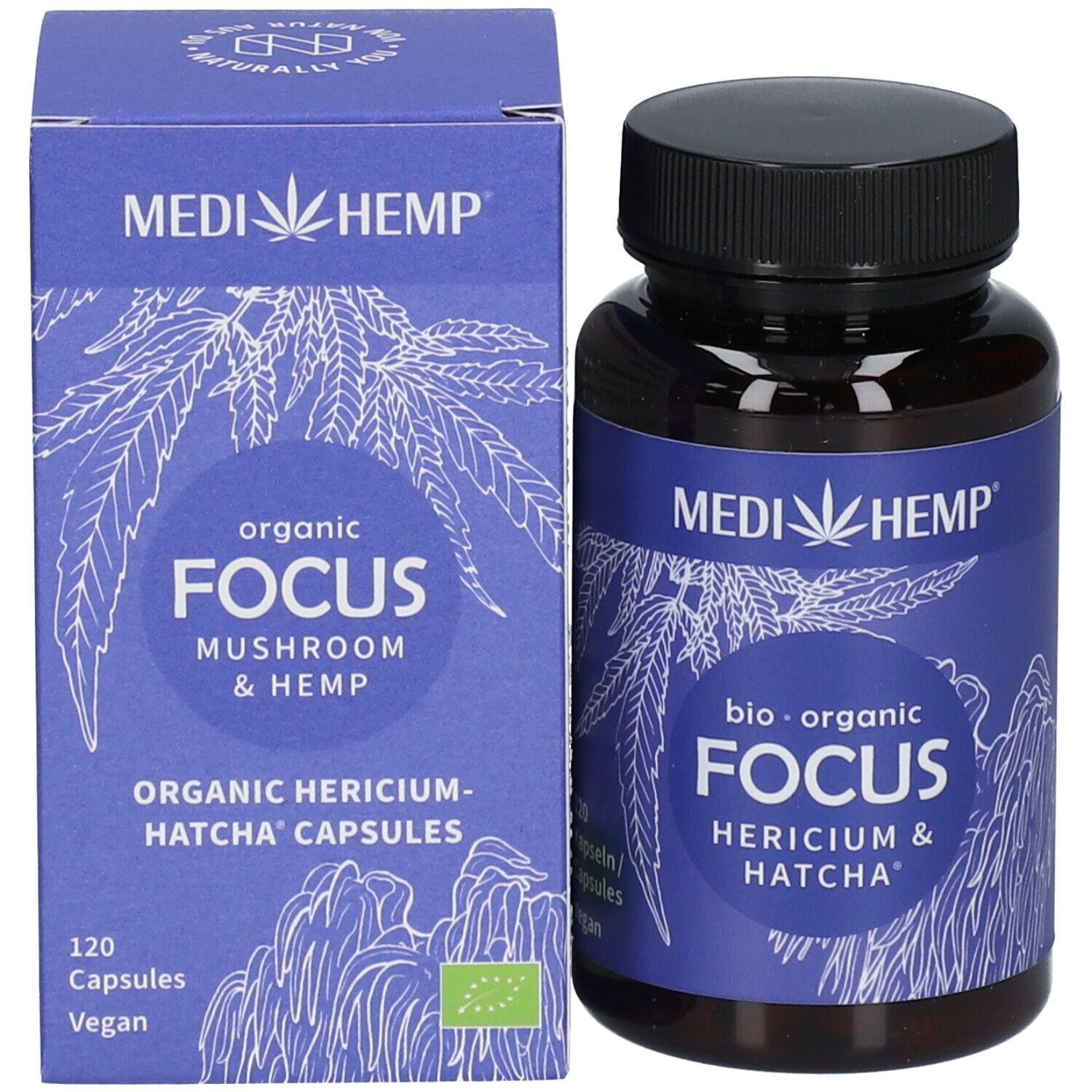 MEDIHEMP Bio FOCUS Hericium-HATCHA® Kapseln