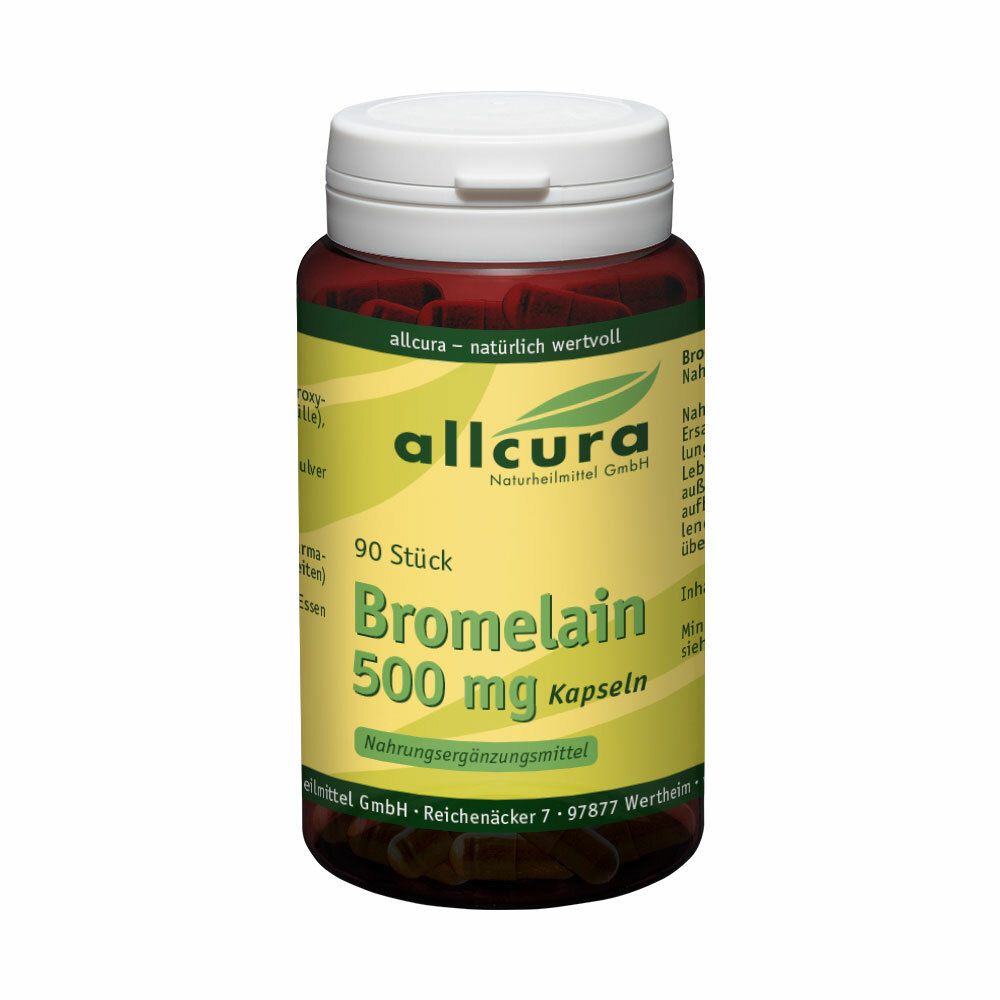 allcura Bromelain 500 mg