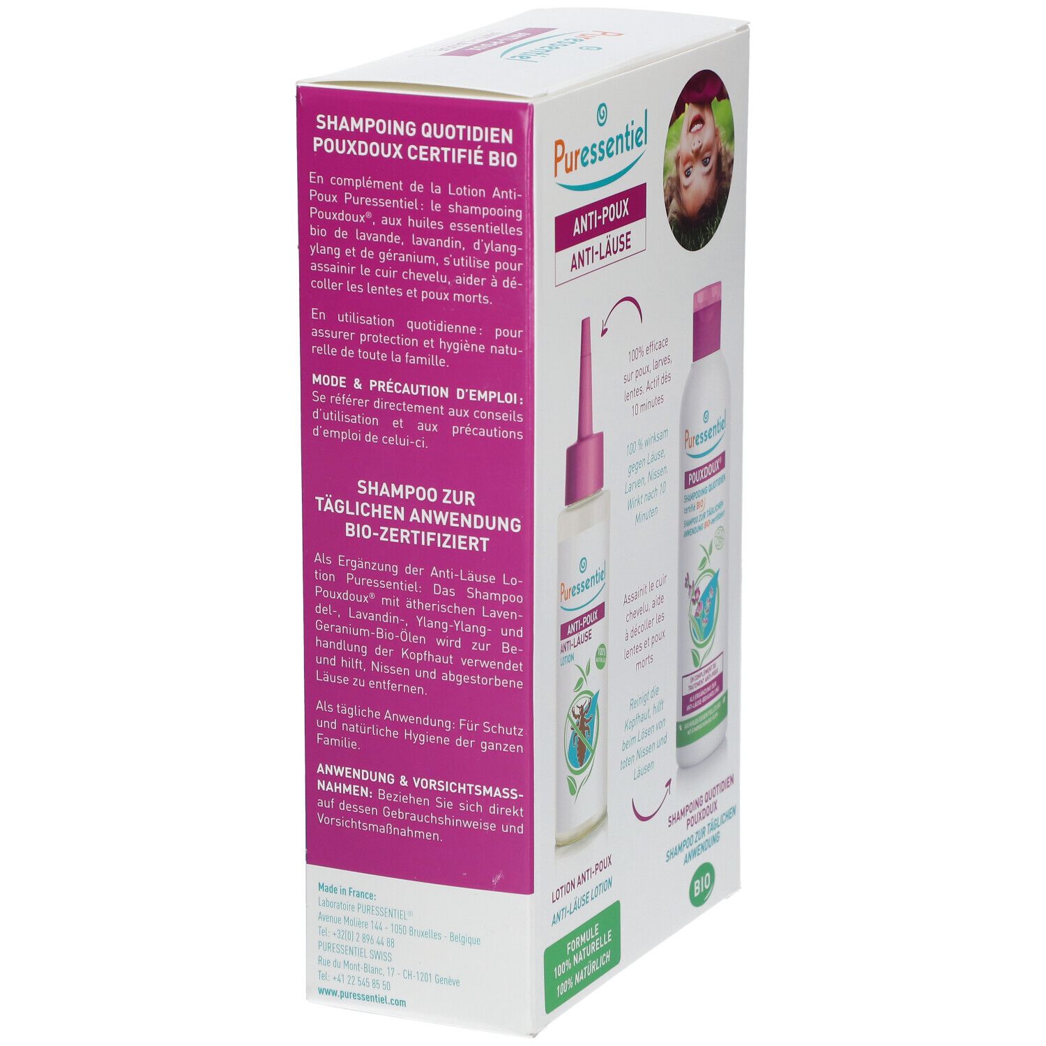 Puressentiel POUXDOUX® ANTI-LÄUSE-BEHANDLUNG