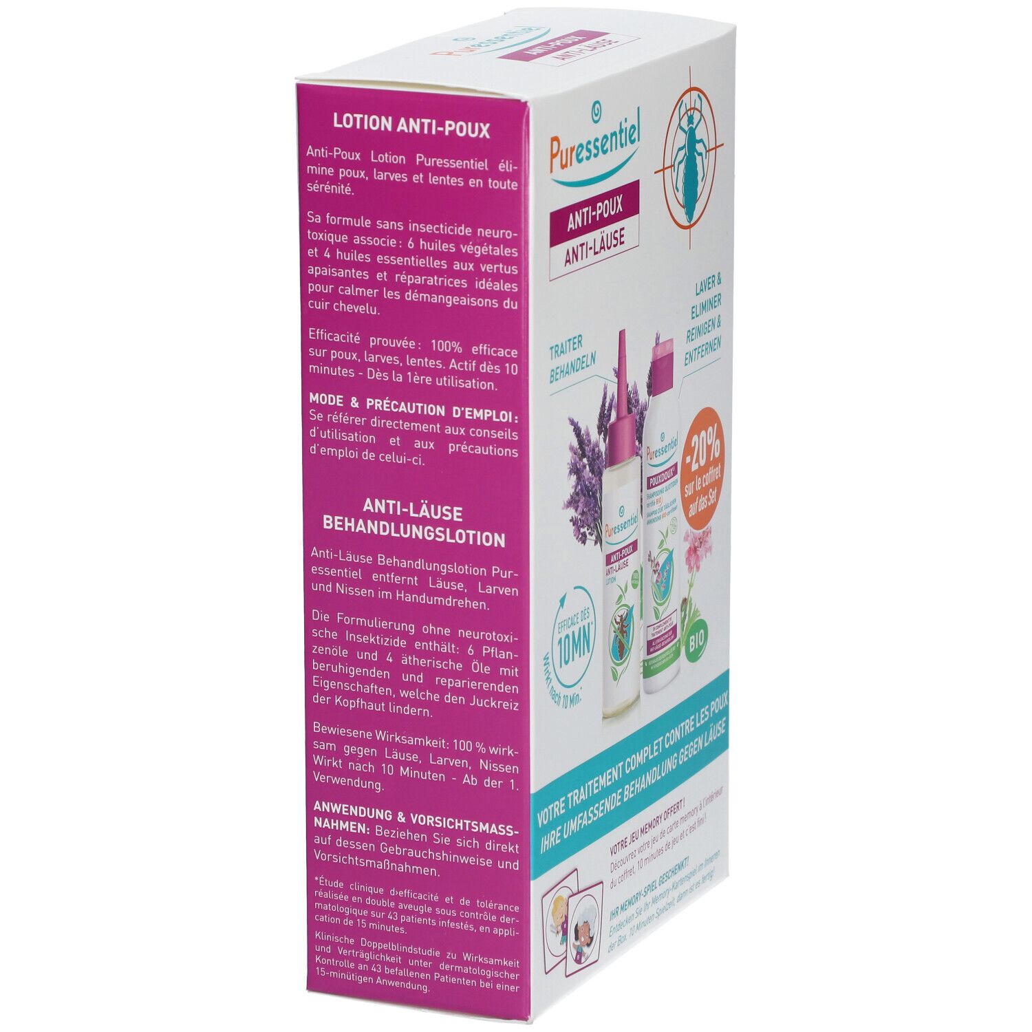 Puressentiel POUXDOUX® ANTI-LÄUSE-BEHANDLUNG