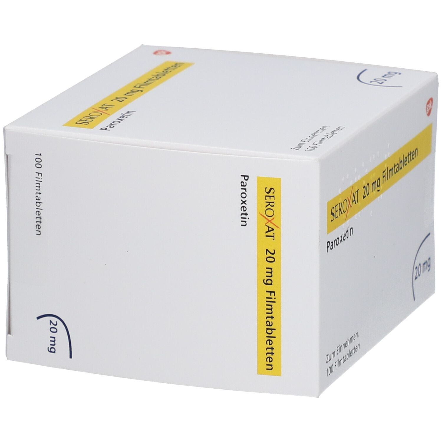 Seroxat 20 mg Filmtabletten 100 St