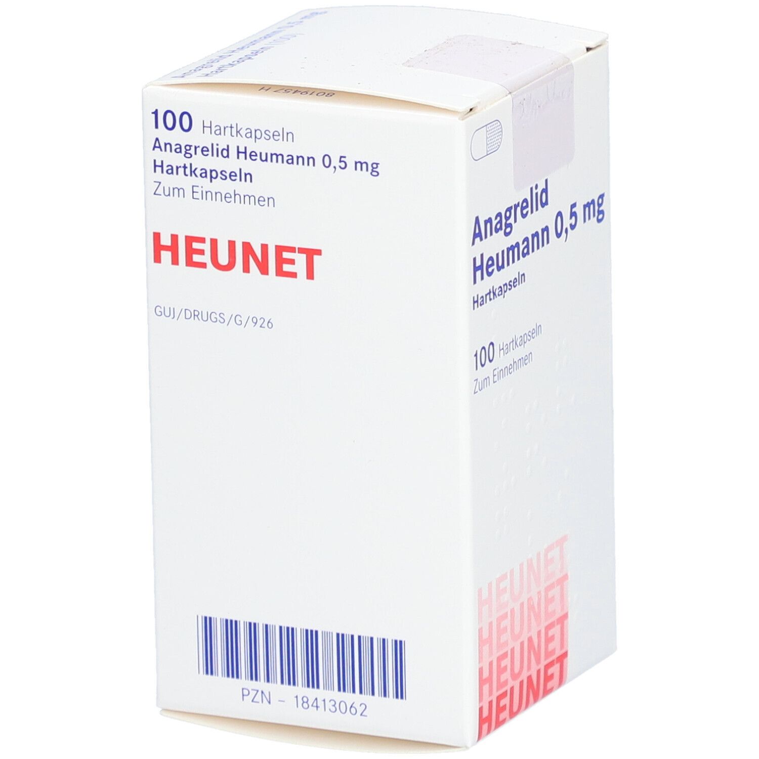 Anagrelid Heumann 0,5 mg Hartkapseln Heunet 100 St