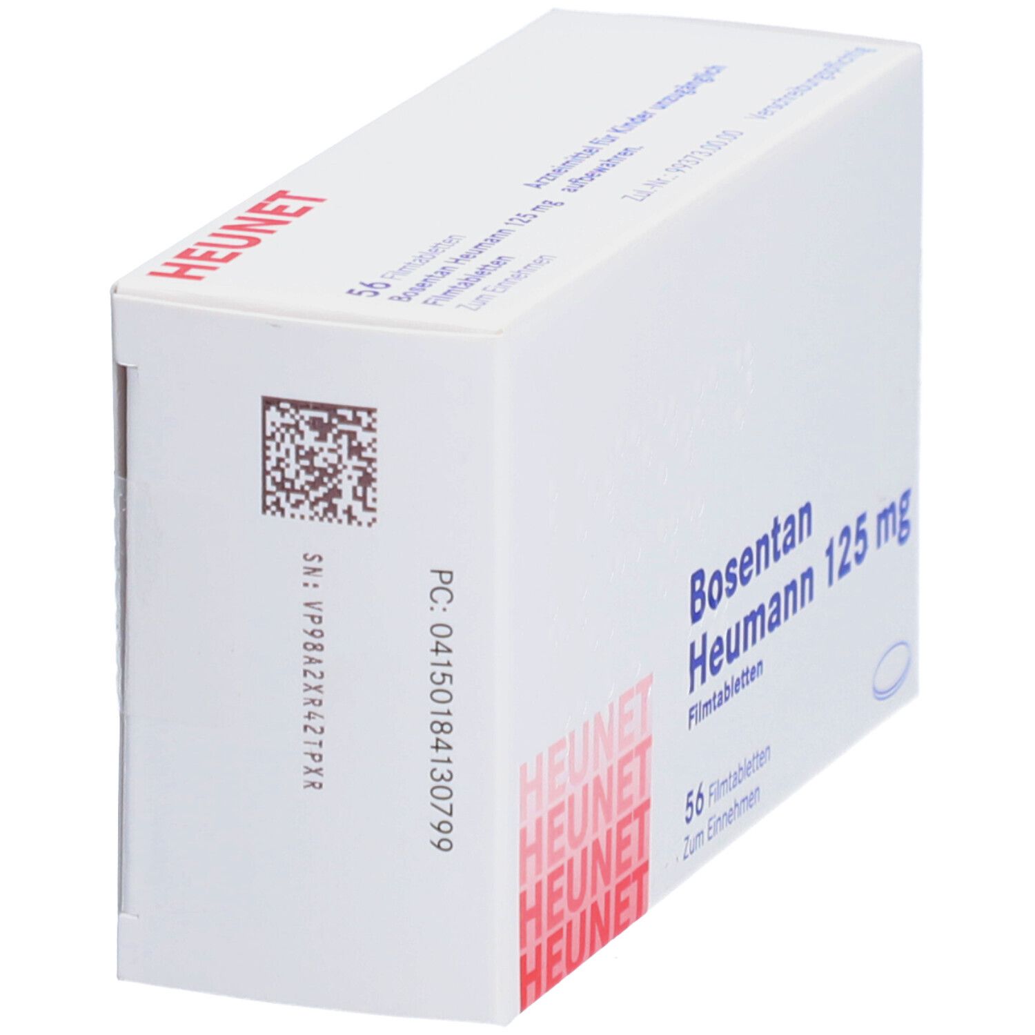 Bosentan Heumann 125 mg Filmtabletten Heunet 56 St