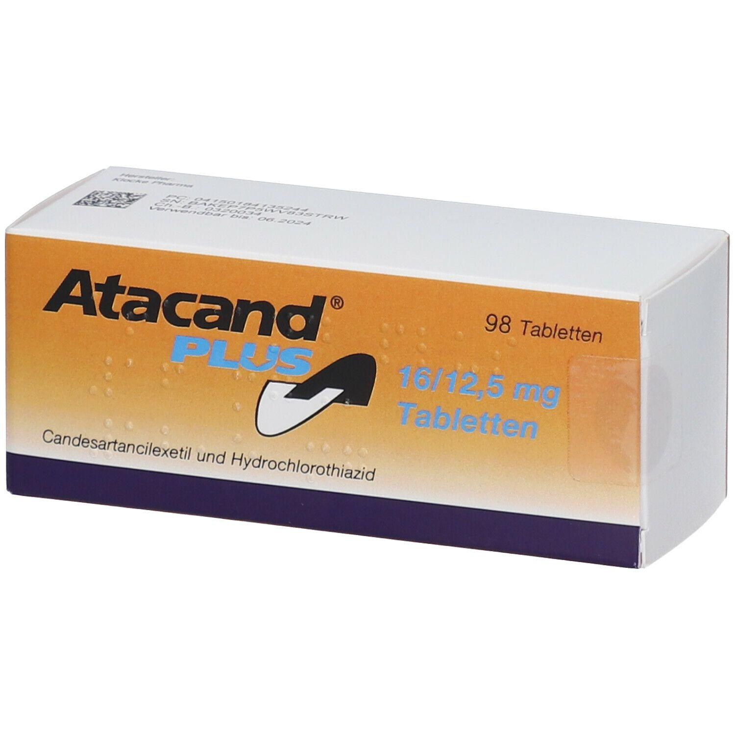 Atacand Plus 16 mg/12,5 mg