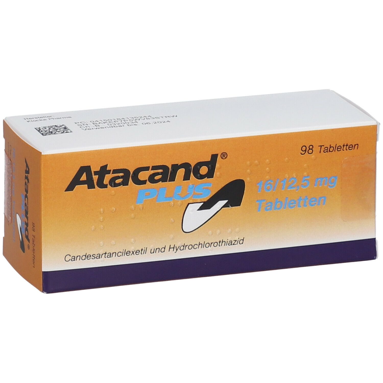 Atacand Plus 16 mg/12,5 mg