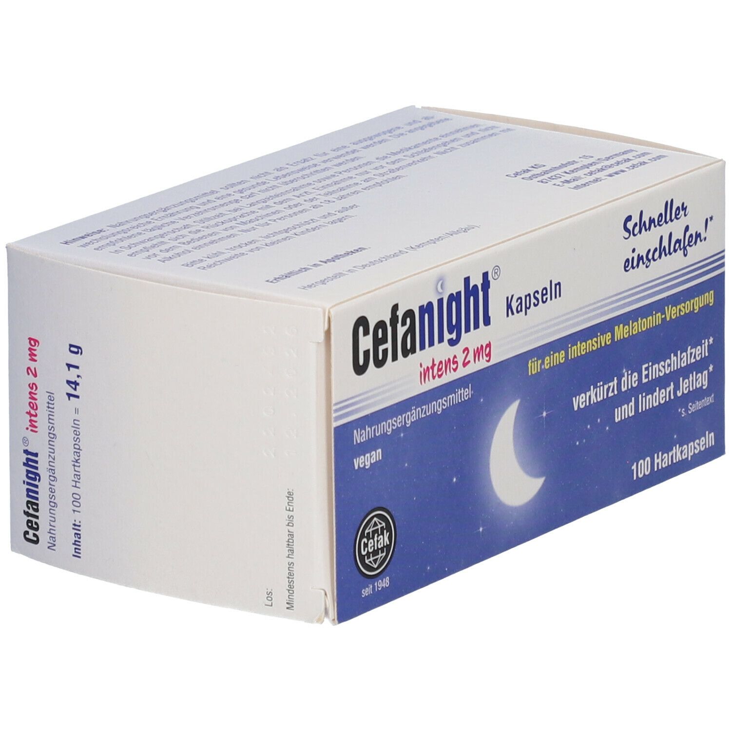 Cefanight® intens 2 mg