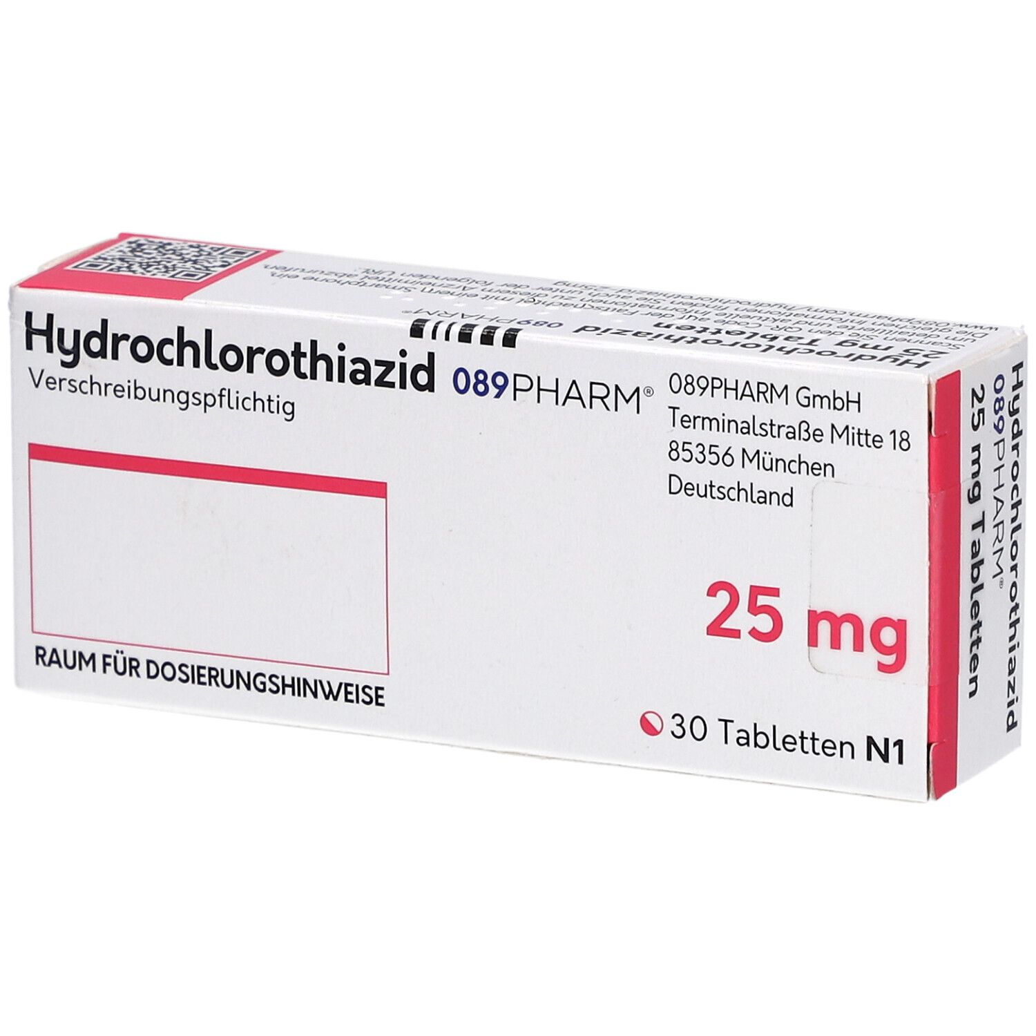 HCT-089PHARM 25 mg Tabletten