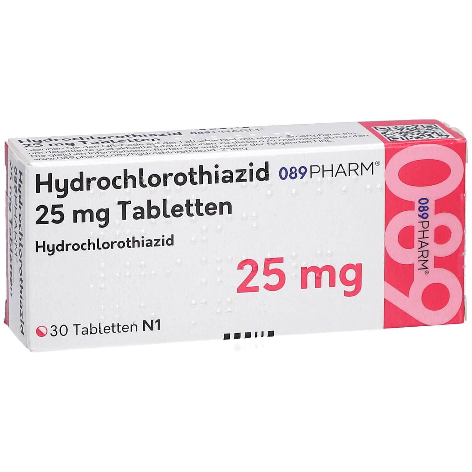 HCT-089PHARM 25 mg Tabletten