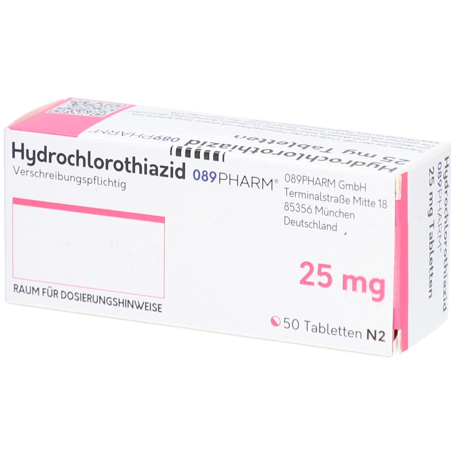 HCT-089PHARM 25 mg Tabletten