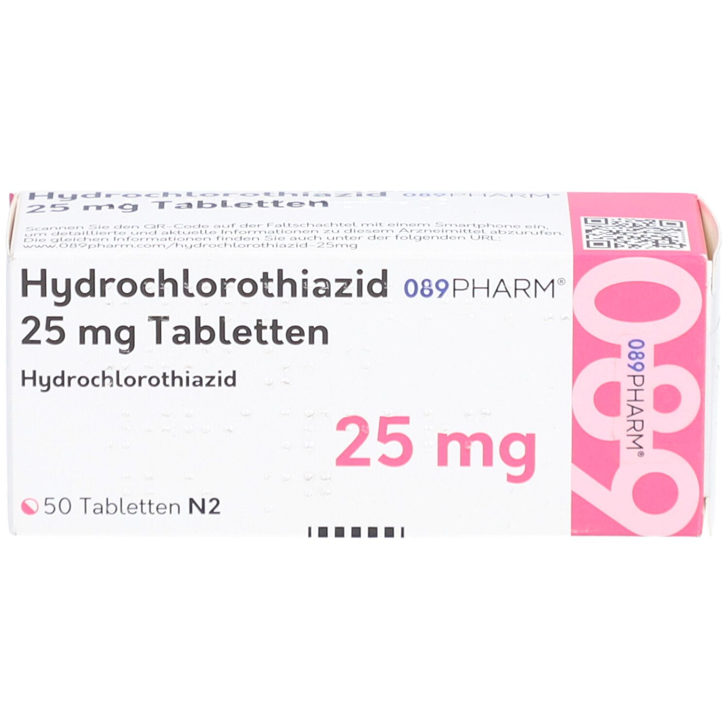 HCT-089PHARM 25 mg Tabletten