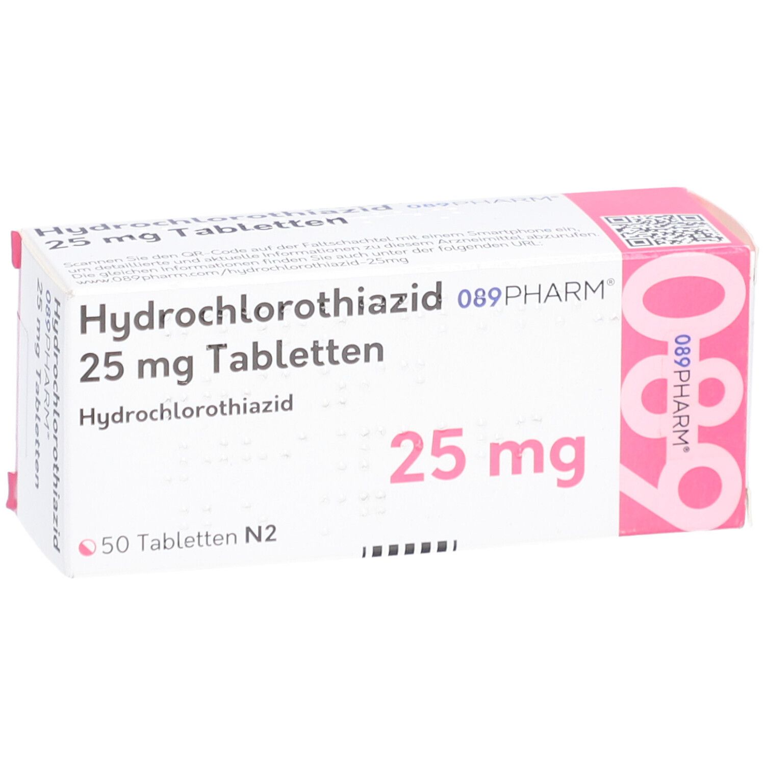 HCT-089PHARM 25 mg Tabletten