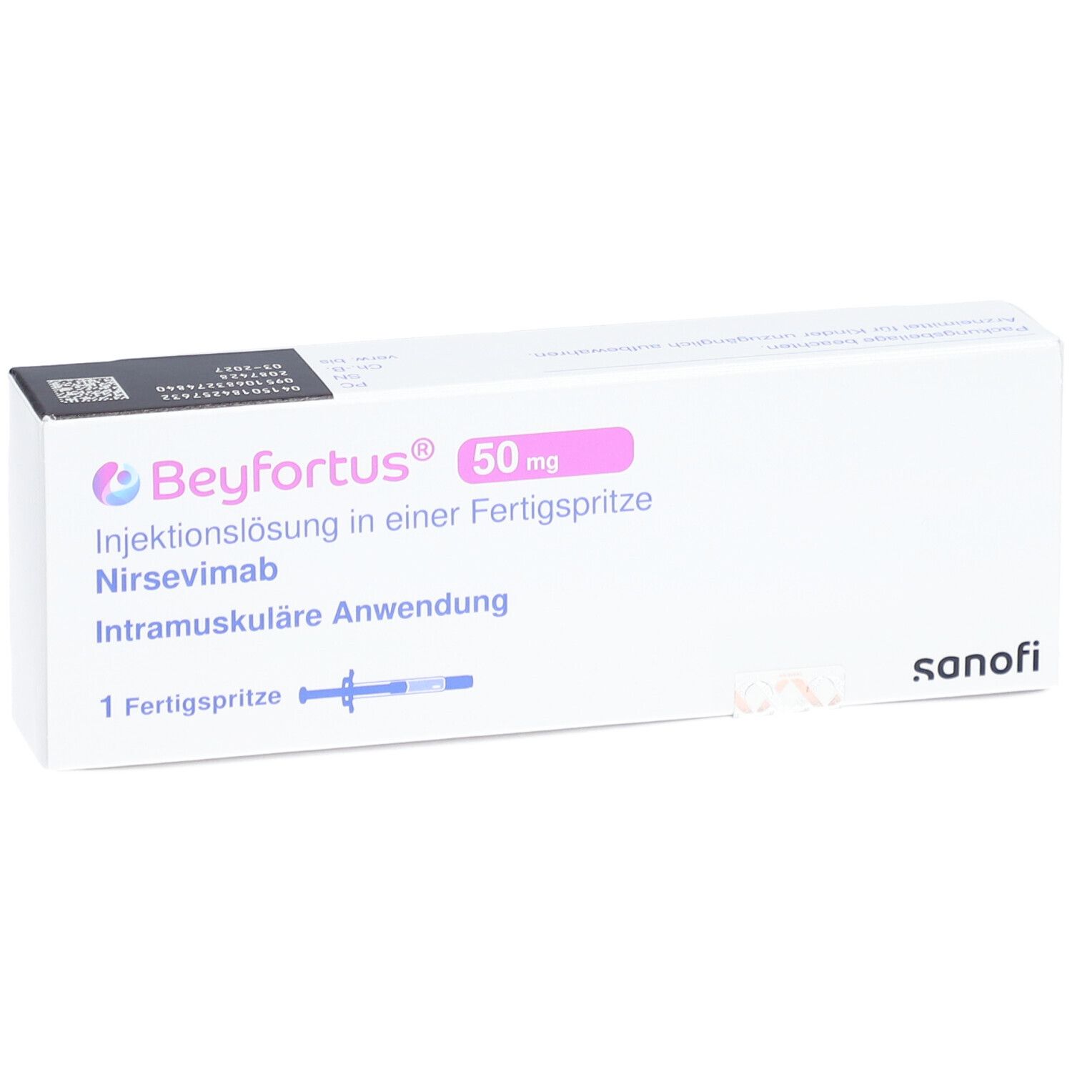 BEYFORTUS 50 mg Inj.-Lsg.i.e.Fertigspr.o.Kan.
