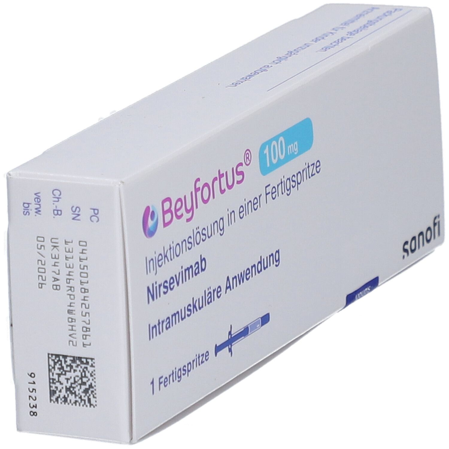 BEYFORTUS 100 mg Inj.-Lsg.i.e.Fertigspr.o.Kan.