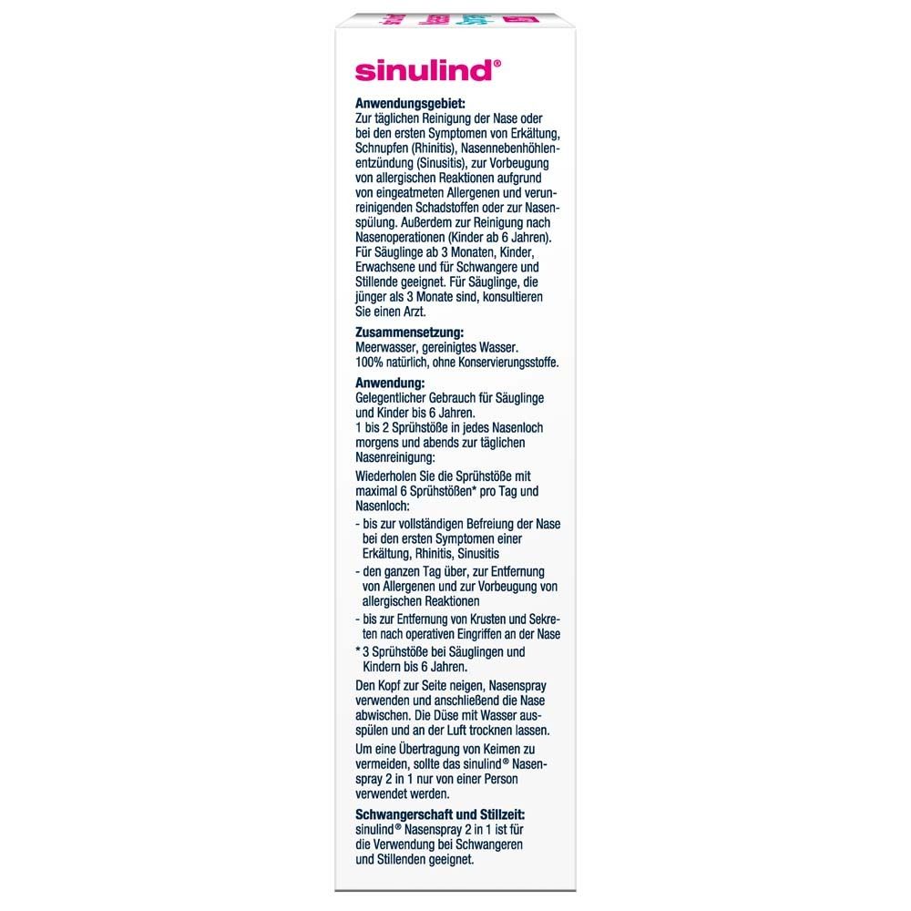 Sinulind® 2in1 Nasenspray