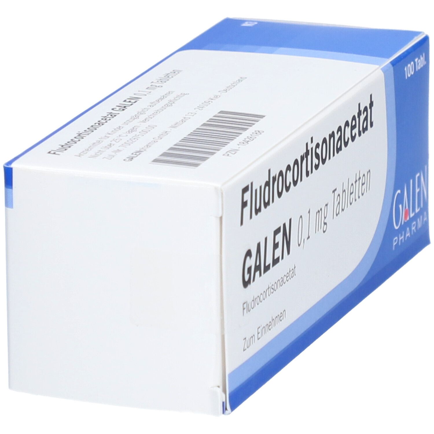 Fludrocortisonacetat Galen 0,1 mg Tabletten 100 St