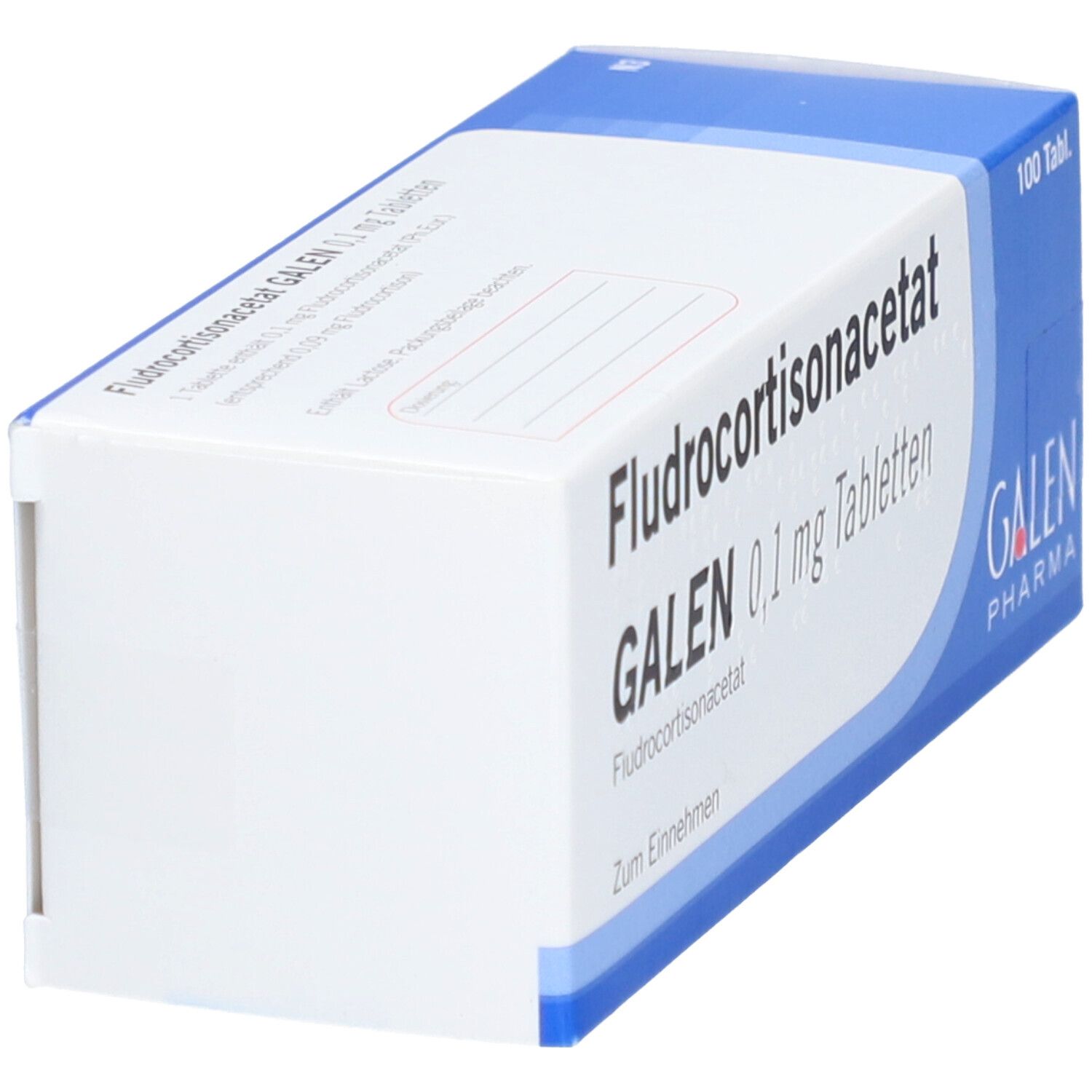 FLUDROCORTISONACETAT GALEN 0,1 mg Tabletten