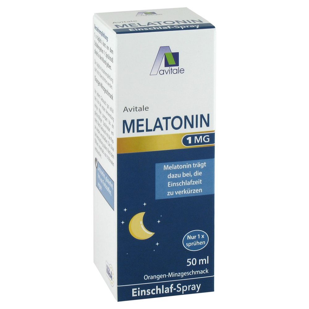 Melatonin 1 mg Einschlaf-Spray 50 ml Spray