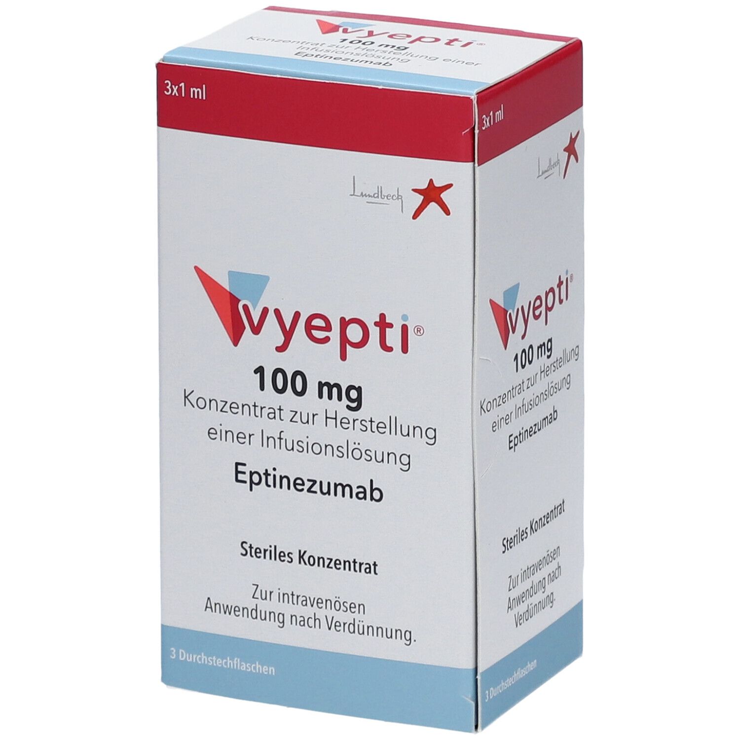 VYEPTI 100 mg Konz.z.Herst.e.Infusionslösung Dsfl.
