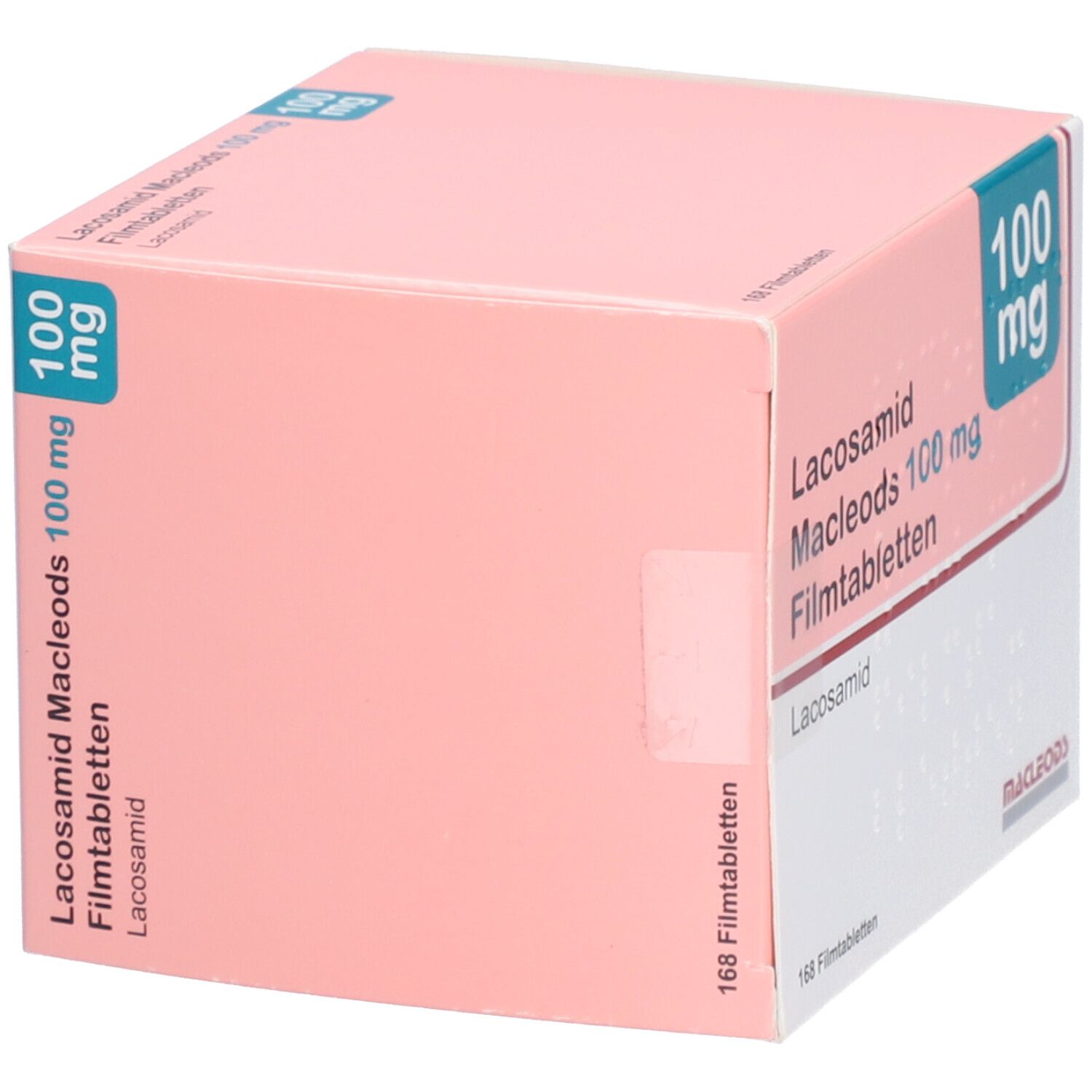 Lacosamid Macleods 100 mg Filmtabletten 168 St