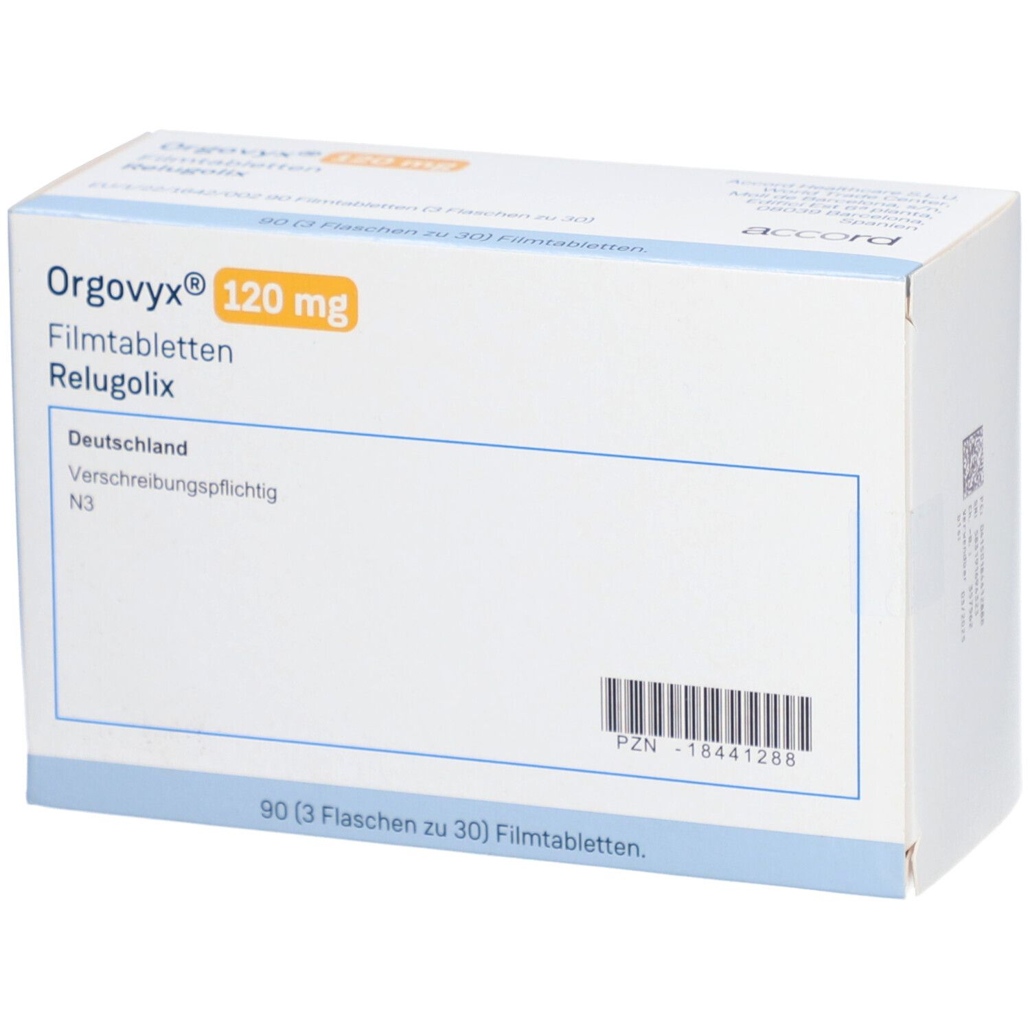 ORGOVYX 120 mg Filmtabletten