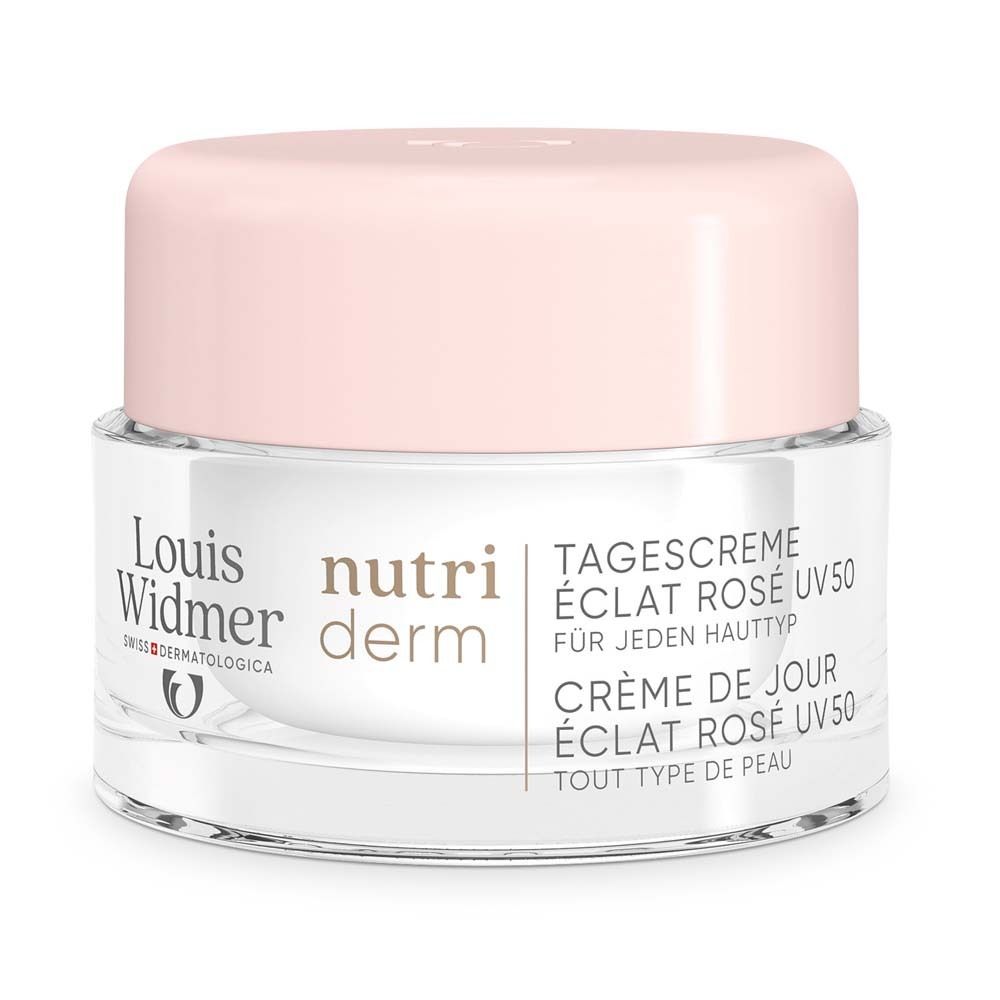Louis Widmer® Nutriderm Tagescreme Éclat Rosé UV 50