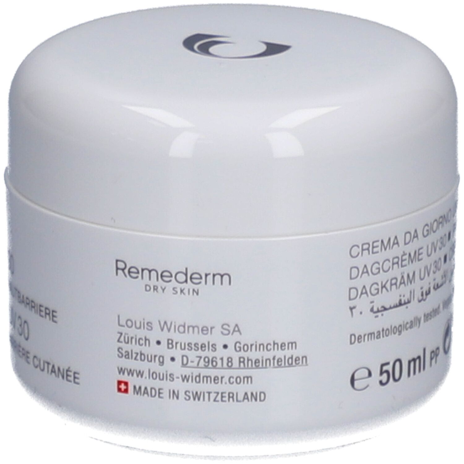 Remederm Dry Skin Tagescreme UV 30 unparfümiert