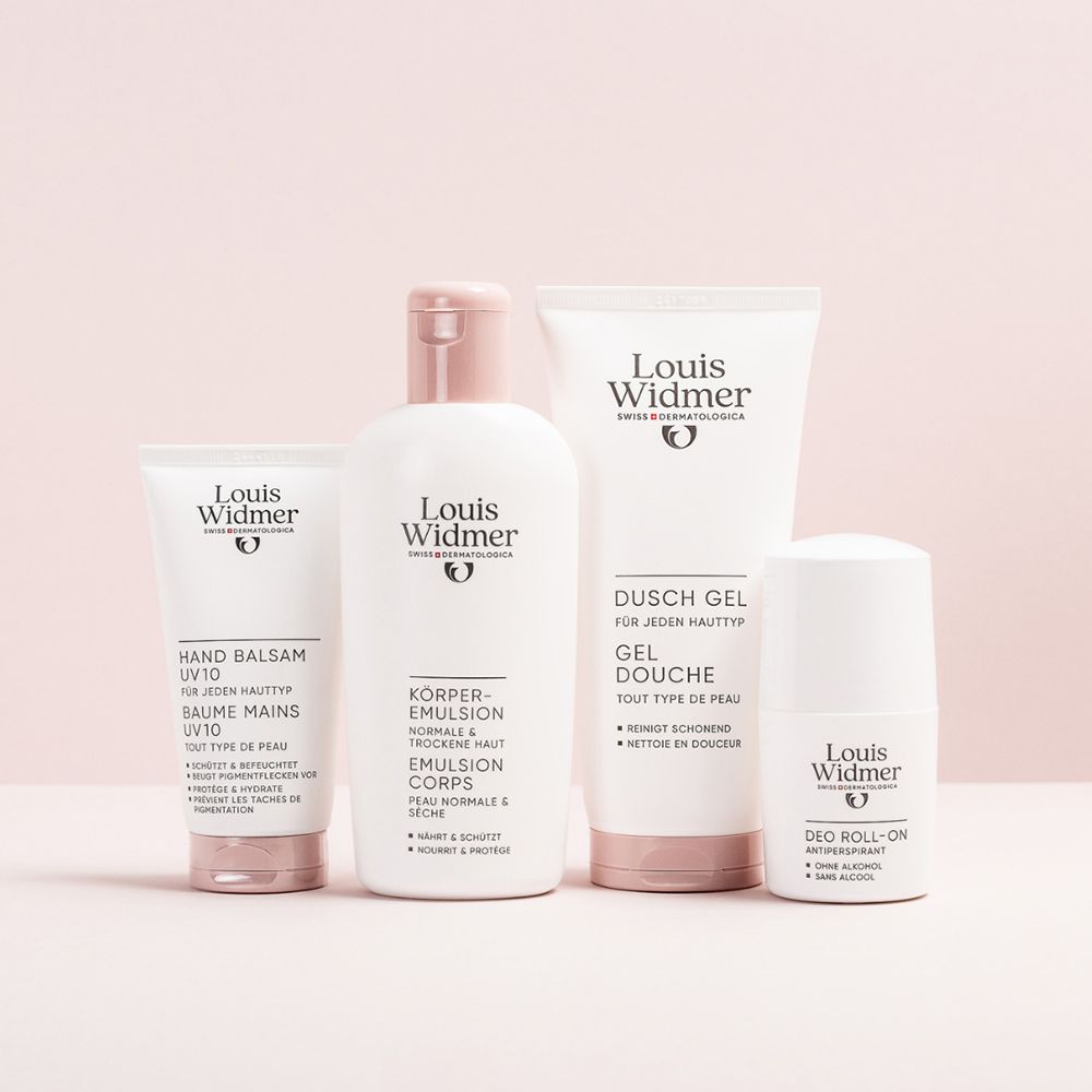 Louis Widmer Soft Shampoo & Conditioner Tube, unparfümiert, für empfindliche Kopfhaut.