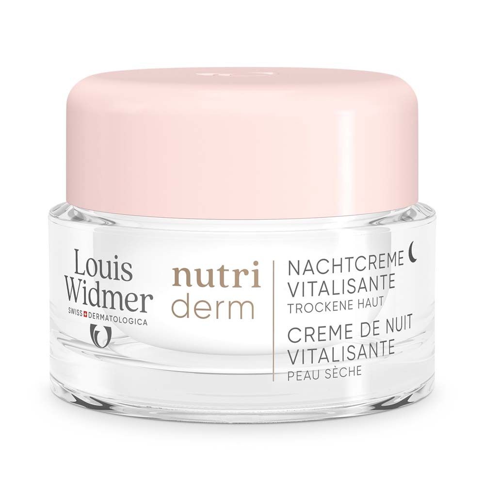 LOUIS WIDMER Nutriderm Nachtcreme Vitalisante ohne Parfum