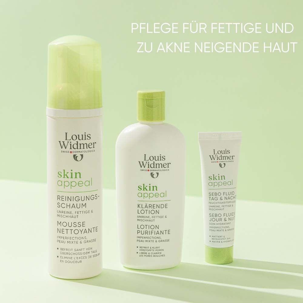 Louis Widmer skinappeal Sebo Fluid Tag & Nacht unparfümiert