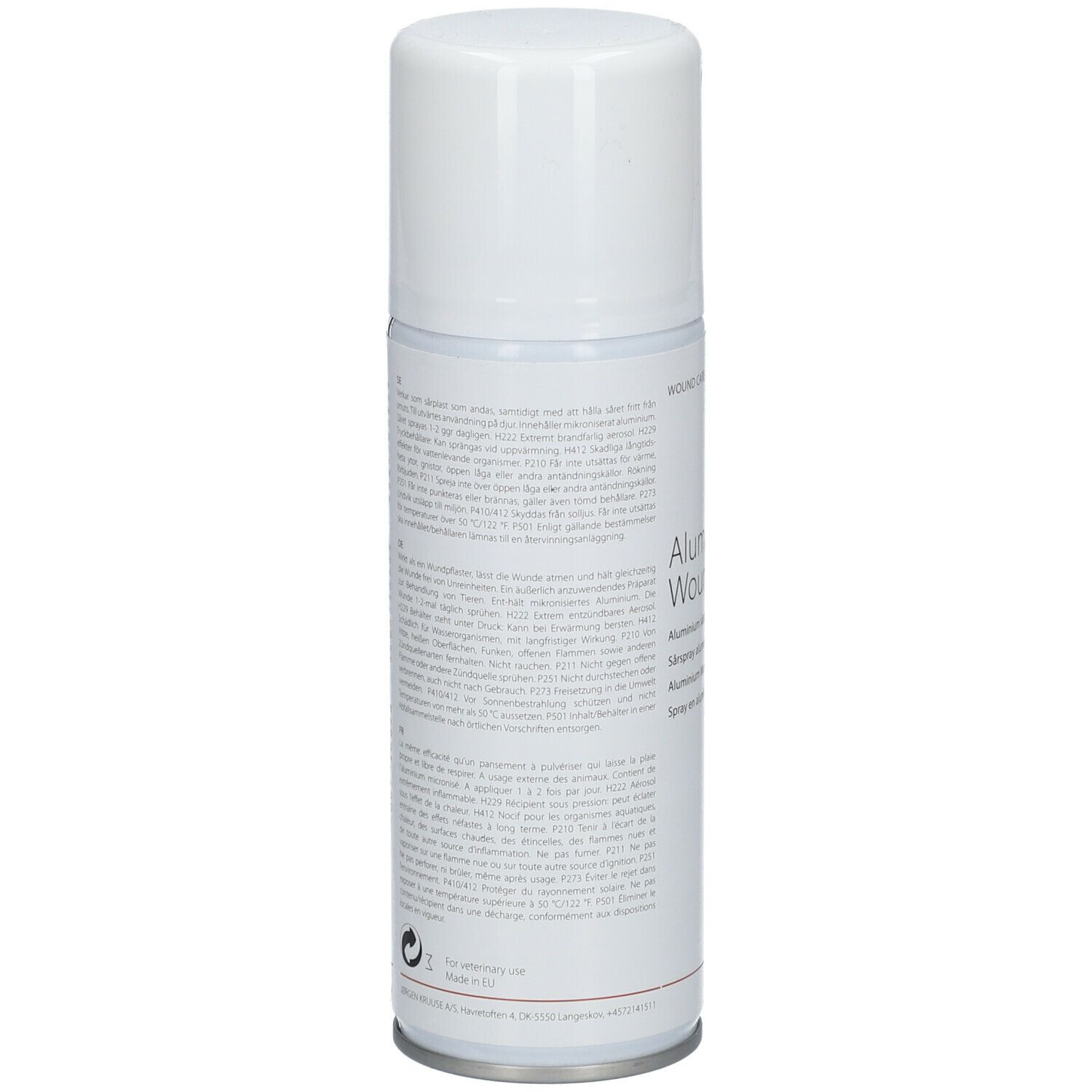 Kruuse Aluminium Wund Spray vet. 200 ml