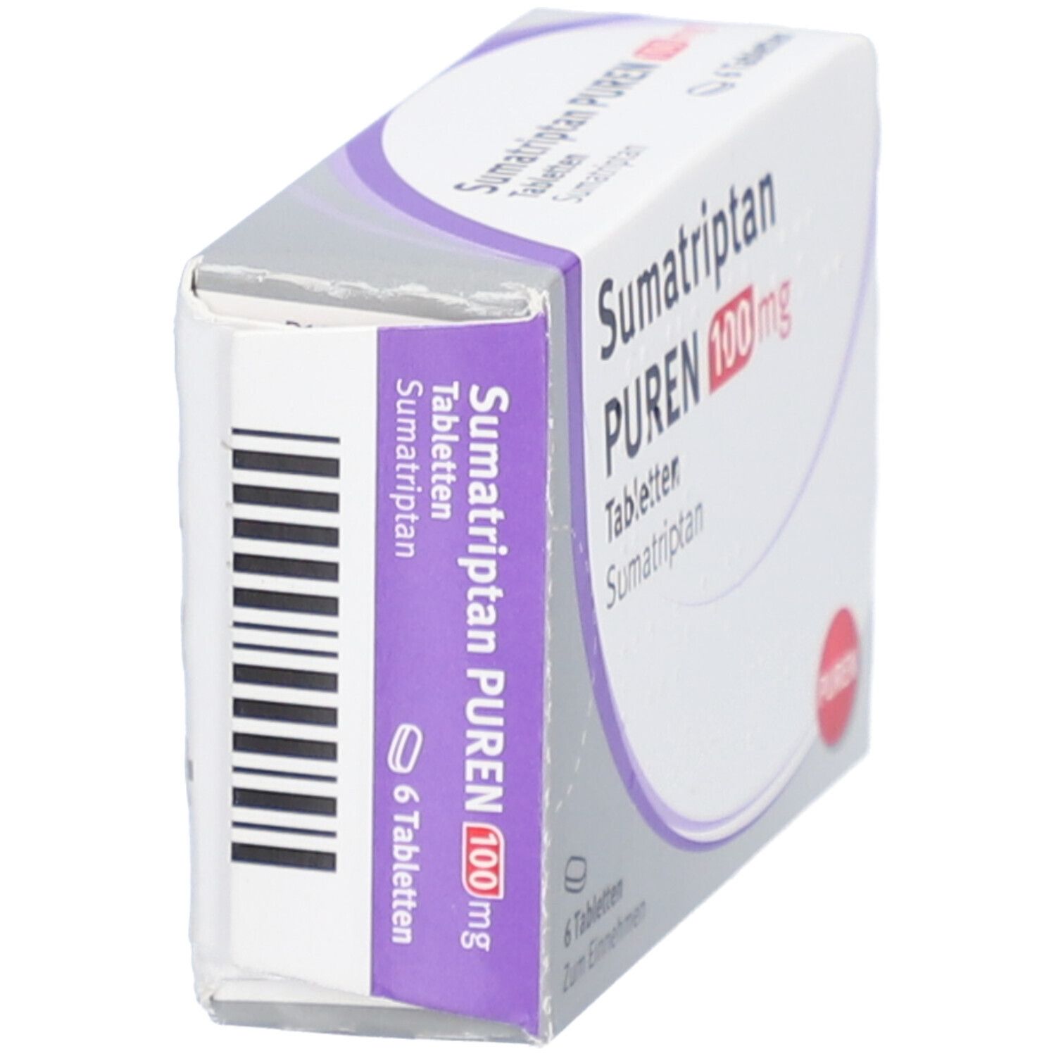 Sumatriptan Puren 100 mg Tabletten 6 St