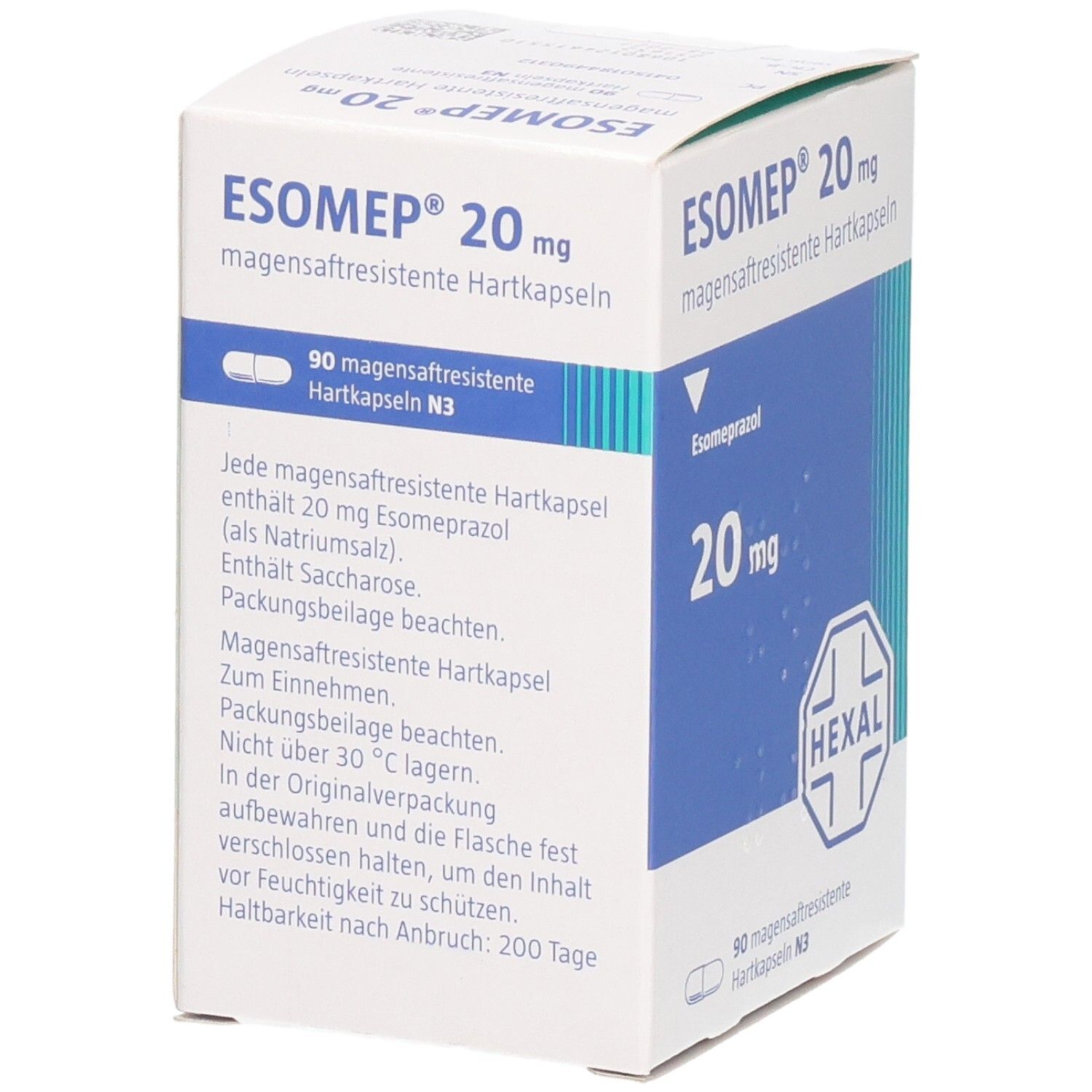 ESOMEP 20 mg magensaftresistente Hartkapseln