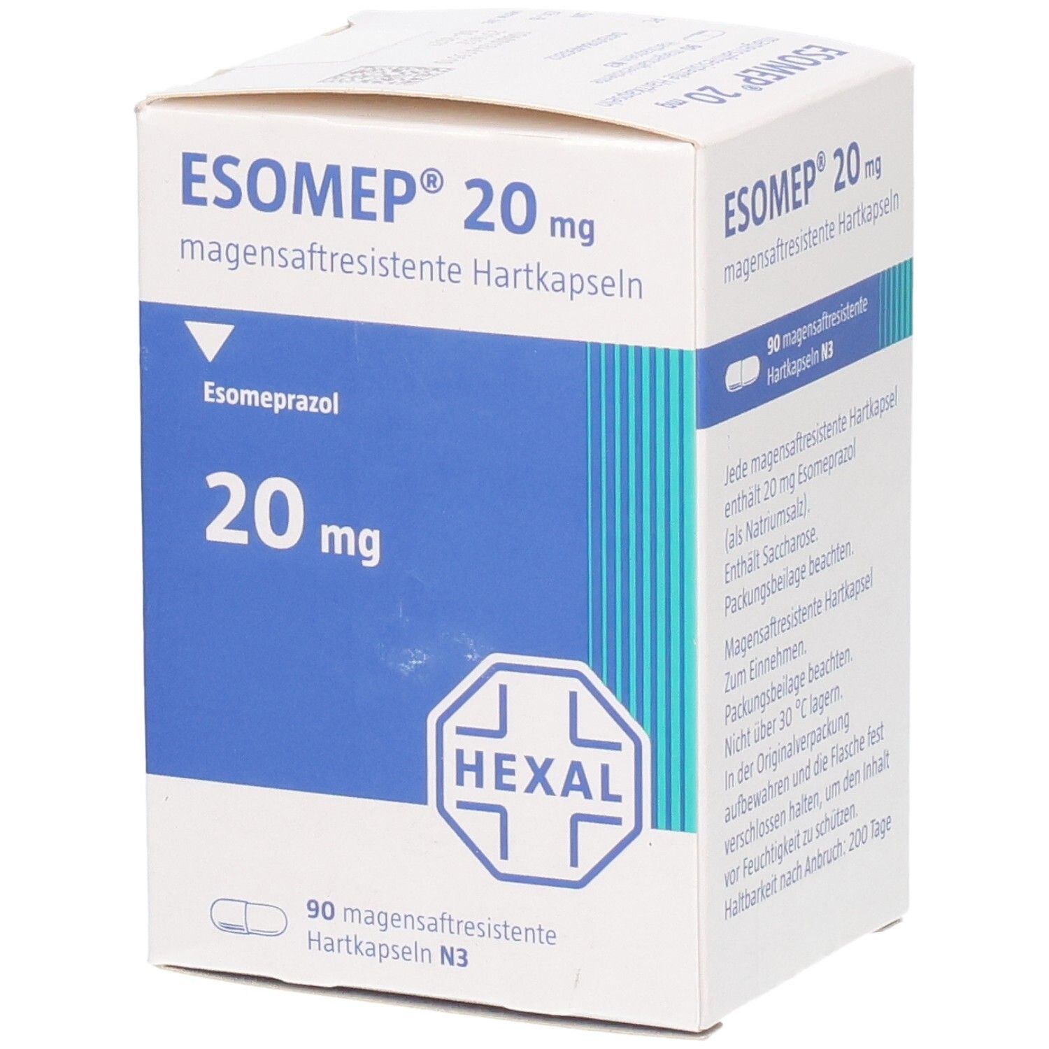 ESOMEP 20 mg magensaftresistente Hartkapseln