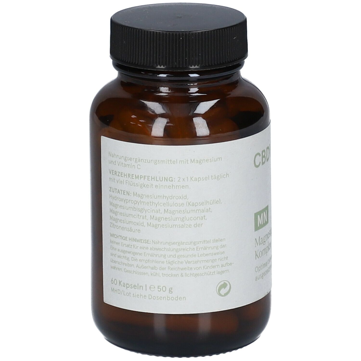 CBD Vital Magnesium Komplex Kapseln 60 St