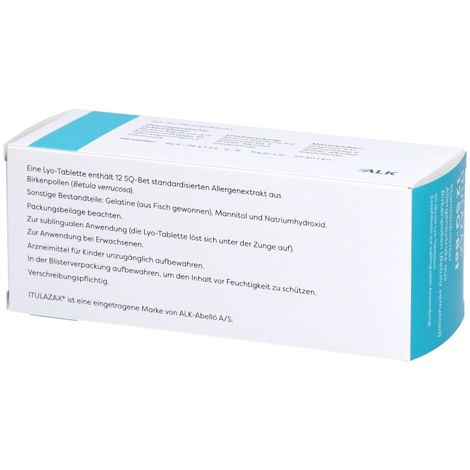 ITULAZAX 12 SQ-Bet Lyophilisat z.sublingualen Anw.