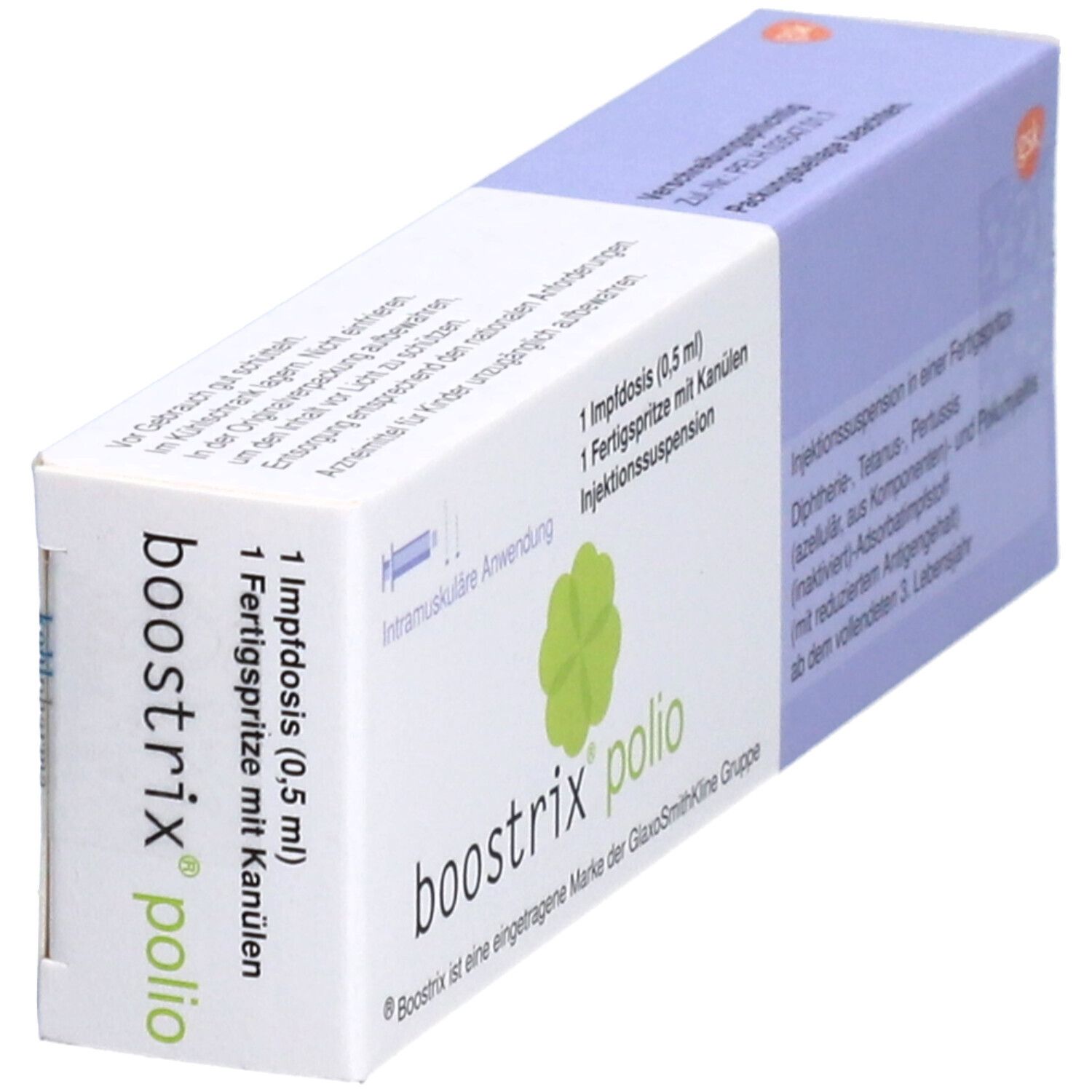 Boostrix Polio Inj.-Susp.i.e.Fertigspritze 1x0,5 ml Injektionssuspension