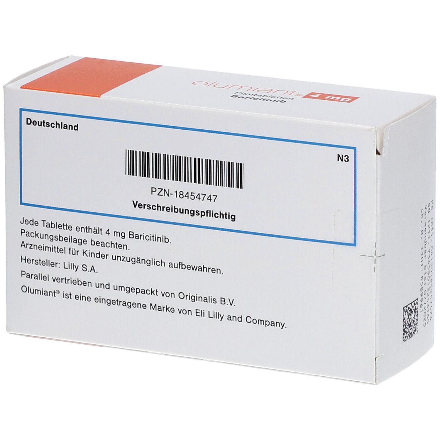 OLUMIANT 4 mg Filmtabletten