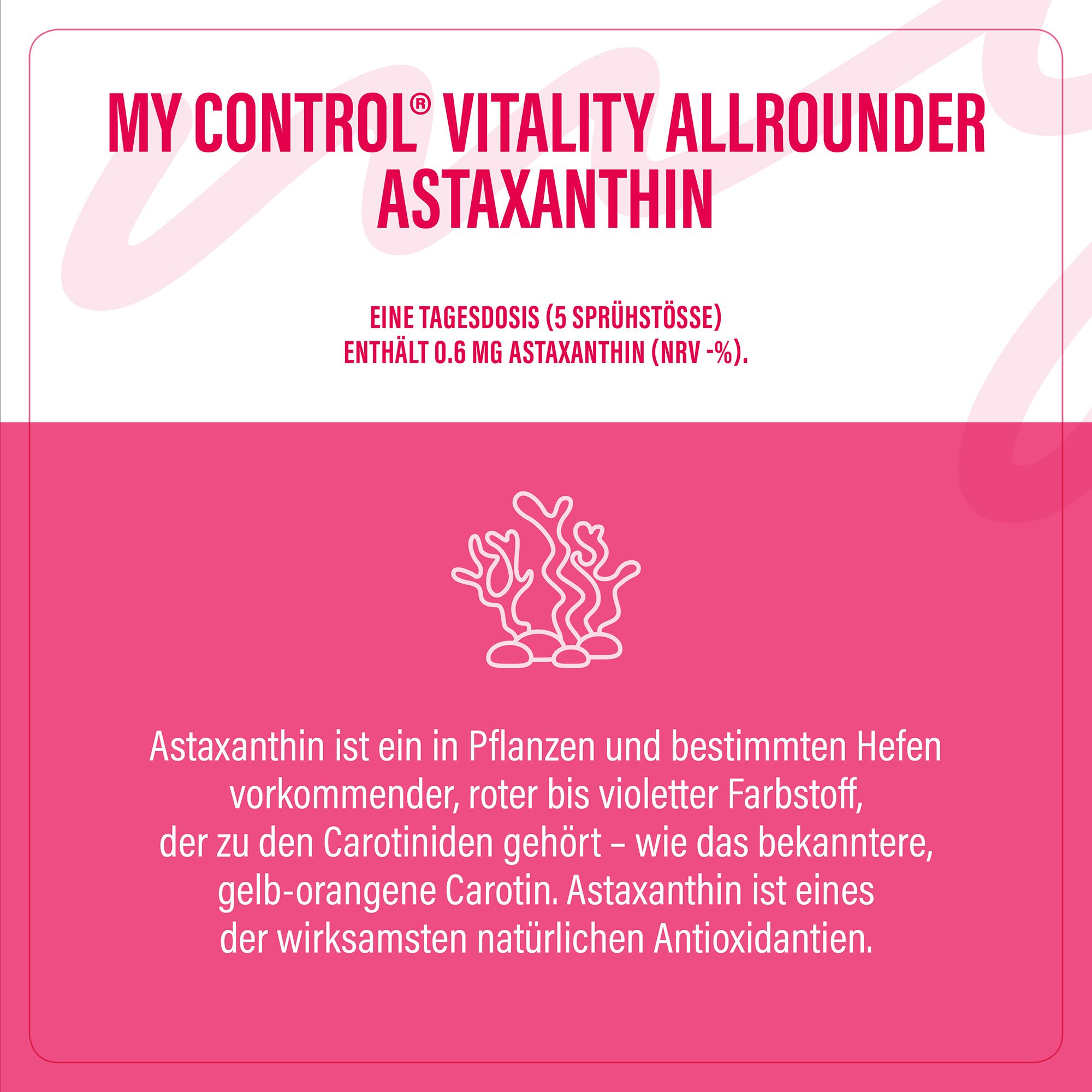 my Control® Vitality Allrounder – Astaxanthin