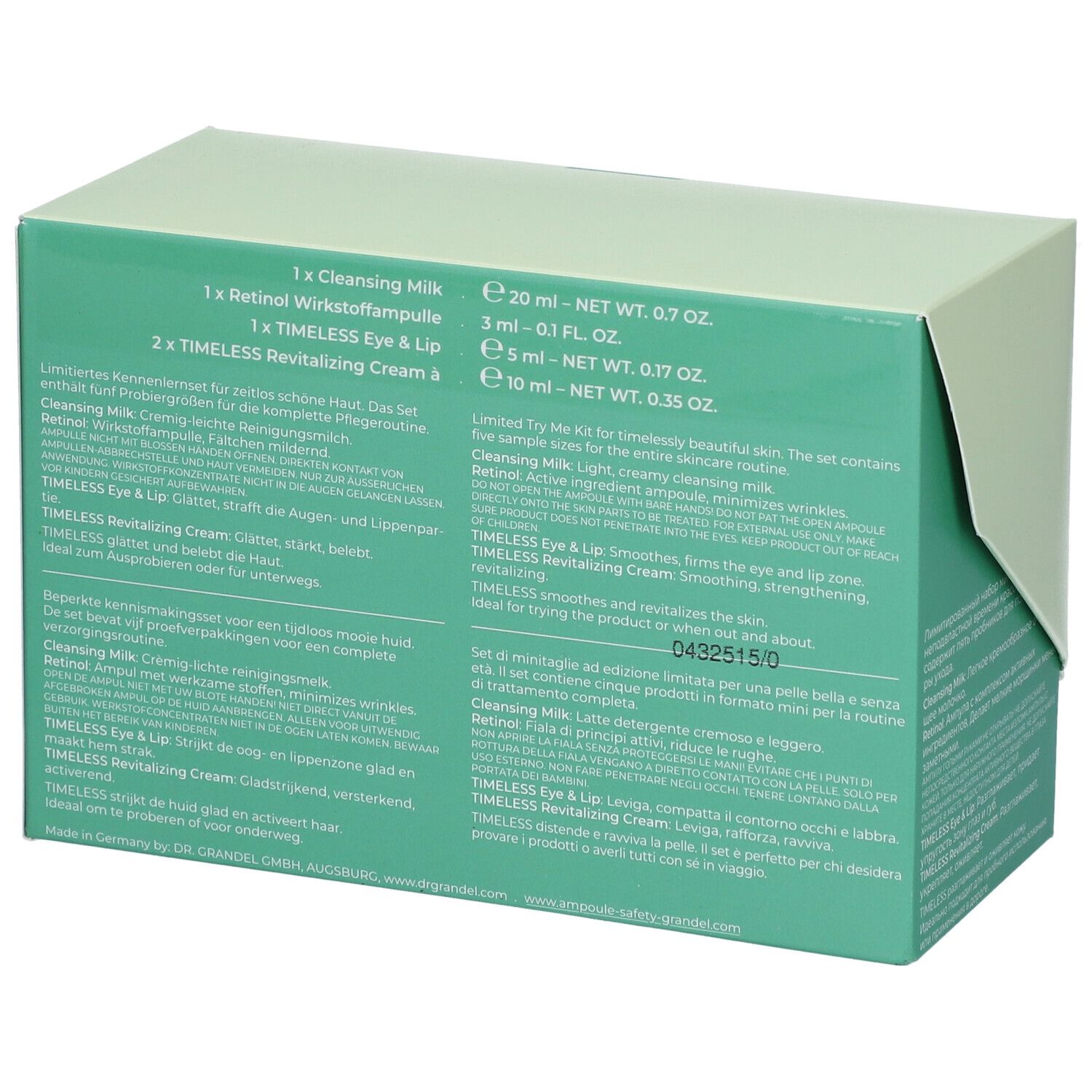 GRANDEL Timeless Trial Kit