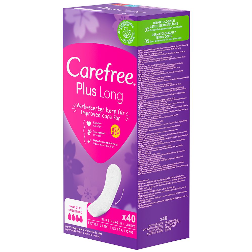 Carefree Plus Long ohne Duft