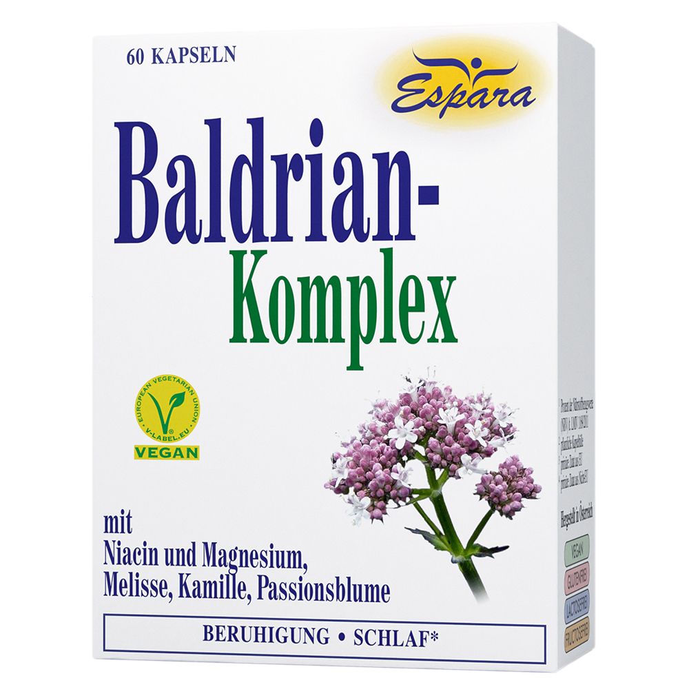 Baldrian Komplex Kapseln