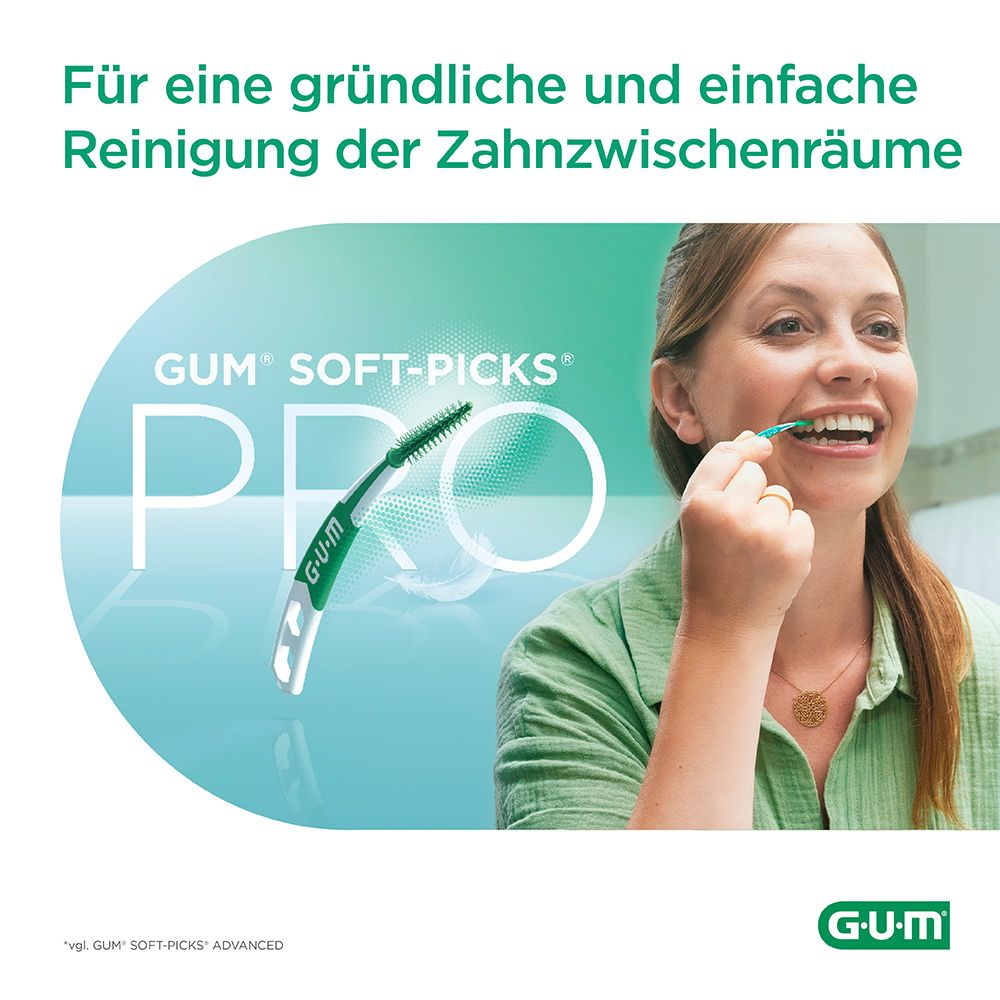 GUM Soft-Picks Pro small 60 St Zahnbürste