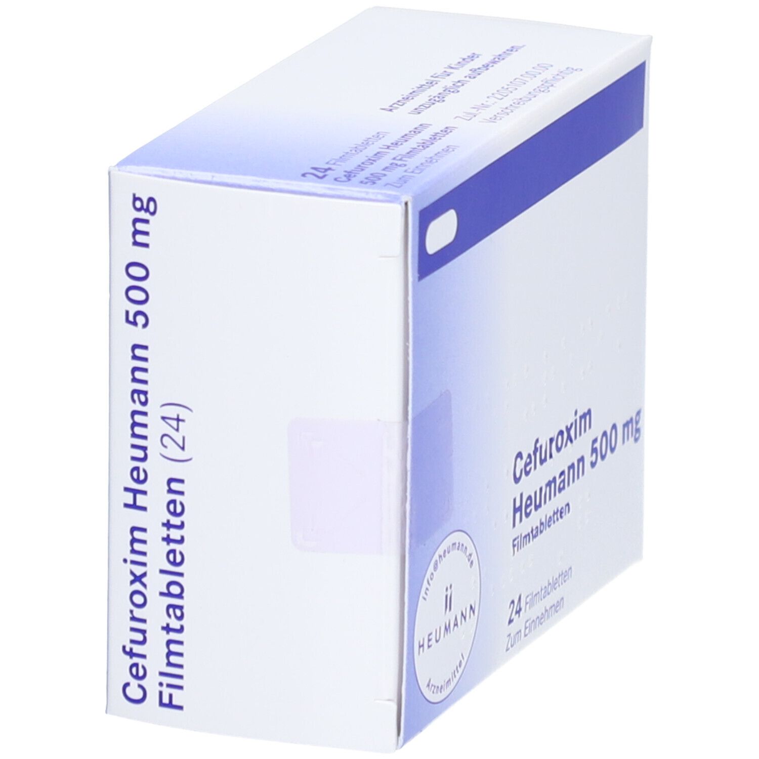 Cefuroxim Heumann 250 mg Filmtabletten 24 St