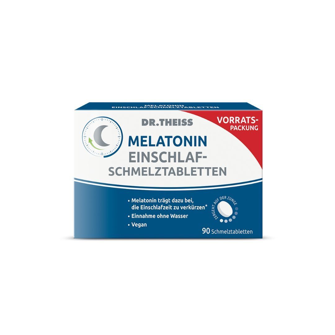 DR. Theiss Melatonin Einschlaf-Schmelztabletten