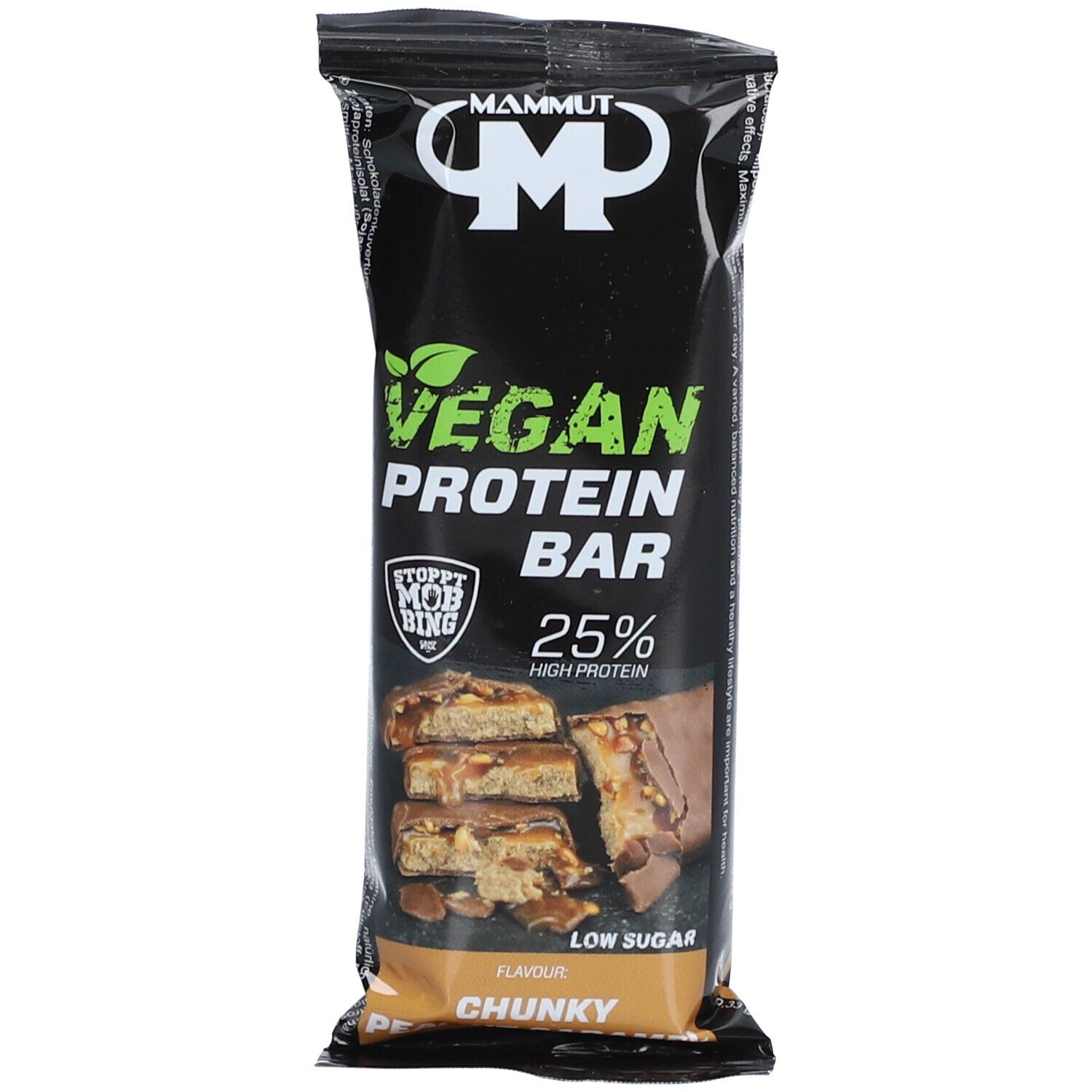 MM Vegan Protein Bar Chunky Peanut Caramel 1 St Riegel