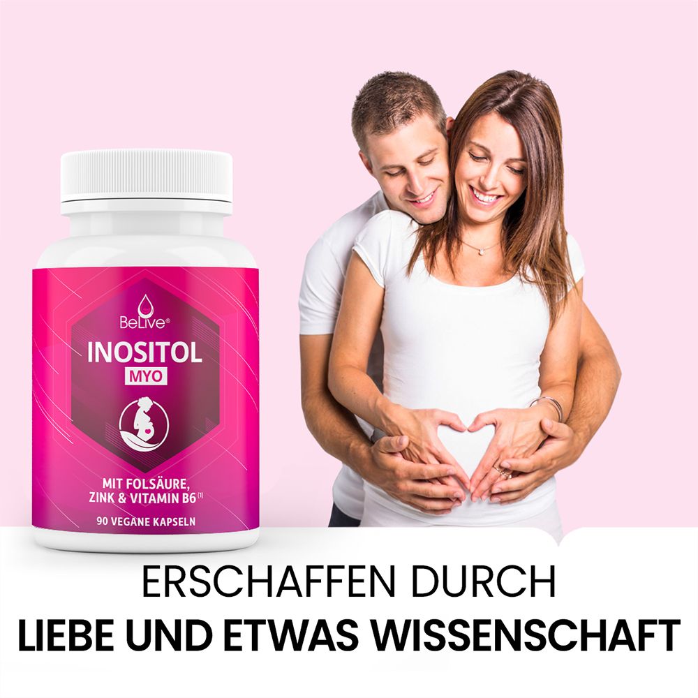 Inositol Kapseln mit Folsäure 90 St