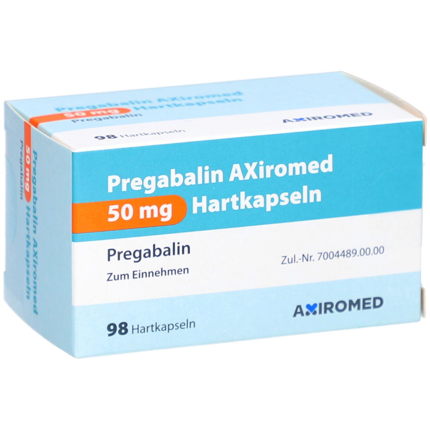 PREGABALIN AXiromed 50 mg Hartkapseln 98 St mit dem E-Rezept kaufen ...