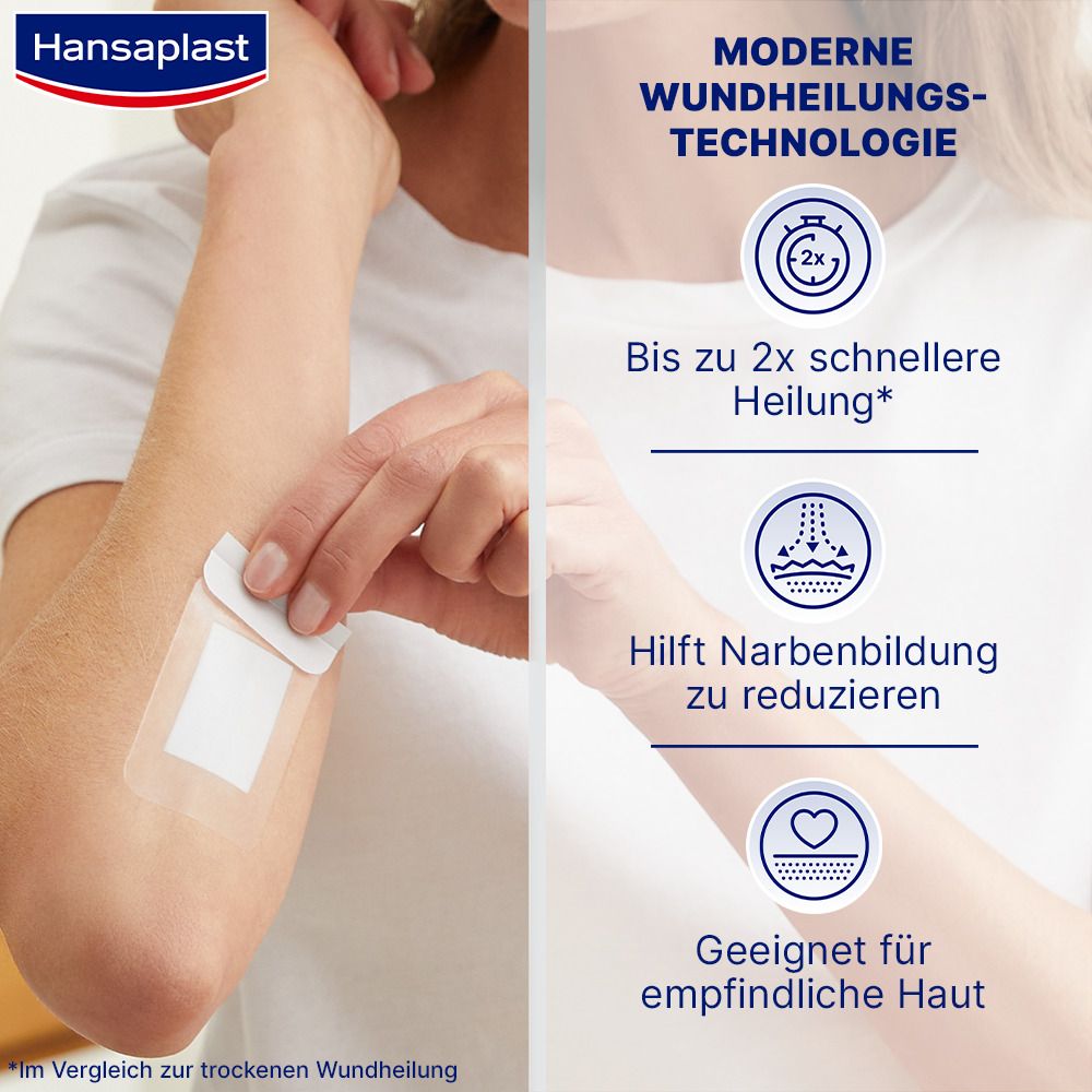 Hansaplast Aqua Protect Schnelle Heilung, 8 Strips