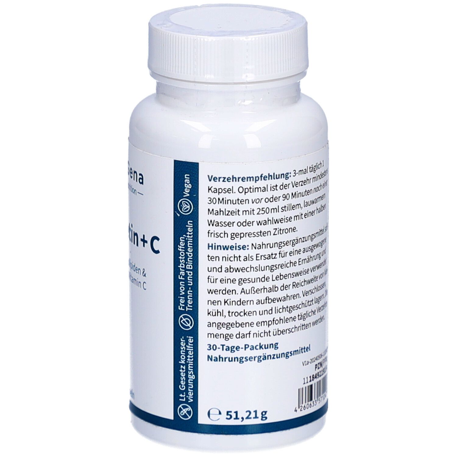 NatuGena Quercetin + C mit Phospholipiden